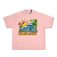 Salmon beachin Urban Heavy Tee - texasbilliewilder