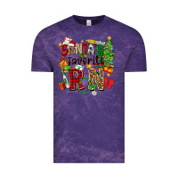 Cloud Purple santa's favorite rn Vintage Tee - Zillion Design Studio