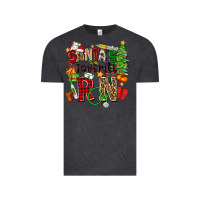 Vintage Black santa's favorite rn Vintage Tee - Zillion Design Studio