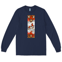 Navy volleyball penwraps Long Sleeve Tee - HRA Design Shop
