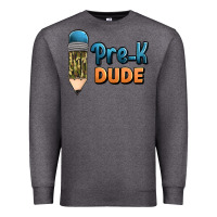 Charcoal Heather pre k dude Premium Sweatshirt - Jasminsmagicworld