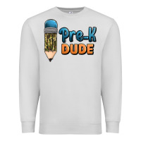 Dove Grey pre k dude Premium Sweatshirt - Jasminsmagicworld