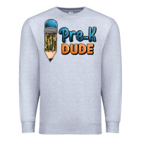 Heather Grey pre k dude Premium Sweatshirt - Jasminsmagicworld
