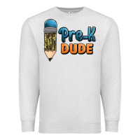 Oatmeal Heather pre k dude Premium Sweatshirt - Jasminsmagicworld