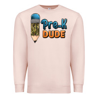 Pale Pink pre k dude Premium Sweatshirt - Jasminsmagicworld