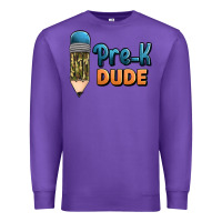 Purple pre k dude Premium Sweatshirt - Jasminsmagicworld