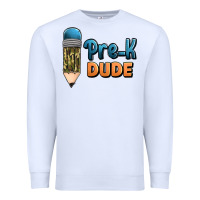 White pre k dude Premium Sweatshirt - Jasminsmagicworld