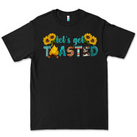 Black let's get toasted Premium Tee - Artiststas
