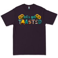 Plum let's get toasted Premium Tee - Artiststas