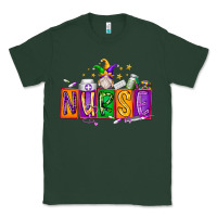 Sports Green nurse mardi gras Classic Tee - RacoonDesign