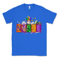 True Royal nurse mardi gras Classic Tee - RacoonDesign
