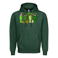 Sports Green obsessive cup disorder st patrick s day Zipper Hoodie - Artiststas