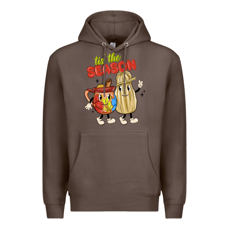 Tis' The Season Mexican Food Premium Hoodie by MaliasSmallBusiness | Teevron