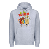 Heather Grey tis' the season mexican food Premium Hoodie - MaliasSmallBusiness
