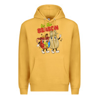 Mustard tis' the season mexican food Premium Hoodie - MaliasSmallBusiness