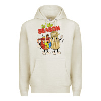 Oatmeal Heather tis' the season mexican food Premium Hoodie - MaliasSmallBusiness