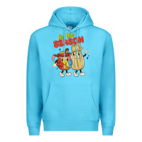 Ocean Blue tis' the season mexican food Premium Hoodie - MaliasSmallBusiness