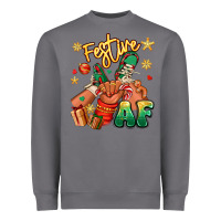 Storm festive af christmas black kid sneakers Heavyweight Sweatshirt - RanaPortraitStore