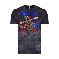 Cloud Black freedom born to be free tour 1776 Vintage Tee - texasbilliewilder