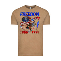Vintage Coffee freedom born to be free tour 1776 Vintage Tee - texasbilliewilder