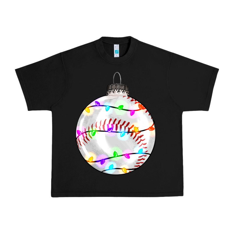 Christmas Baseball Urban Heavy Tee by RanaPortraitStore | Teevron