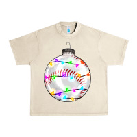 Sandshell Christmas baseball Urban Heavy Tee - RanaPortraitStore