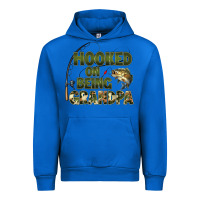 Cobalt fish lures hooked on being grandpa Urban Hoodie - Artiststas