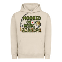 Pigment French Oak fish lures hooked on being grandpa Urban Hoodie - Artiststas