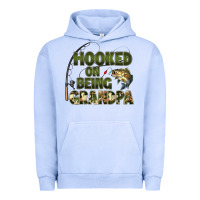 Pigment Grape Ice fish lures hooked on being grandpa Urban Hoodie - Artiststas