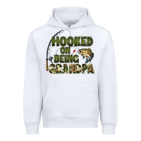 White fish lures hooked on being grandpa Urban Hoodie - Artiststas