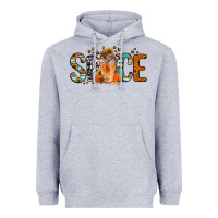 Heather Grey pumpkin spice latte Heavyweight Hoodie - Jasminsmagicworld
