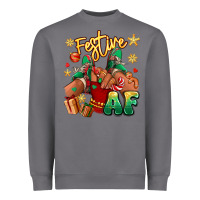 Storm festive af christmas black girl children sneakers Heavyweight Sweatshirt - RanaPortraitStore