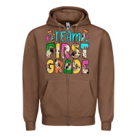 Chestnut team first grade Zipper Hoodie - JahusDesignShop
