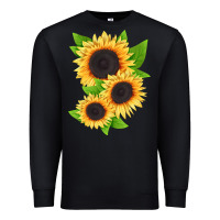 Black treetops sunflower Premium Sweatshirt - LillyAllenDesigns