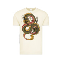 Vintage Arctic green and yellow dragon Vintage Tee - RanaPortraitStore