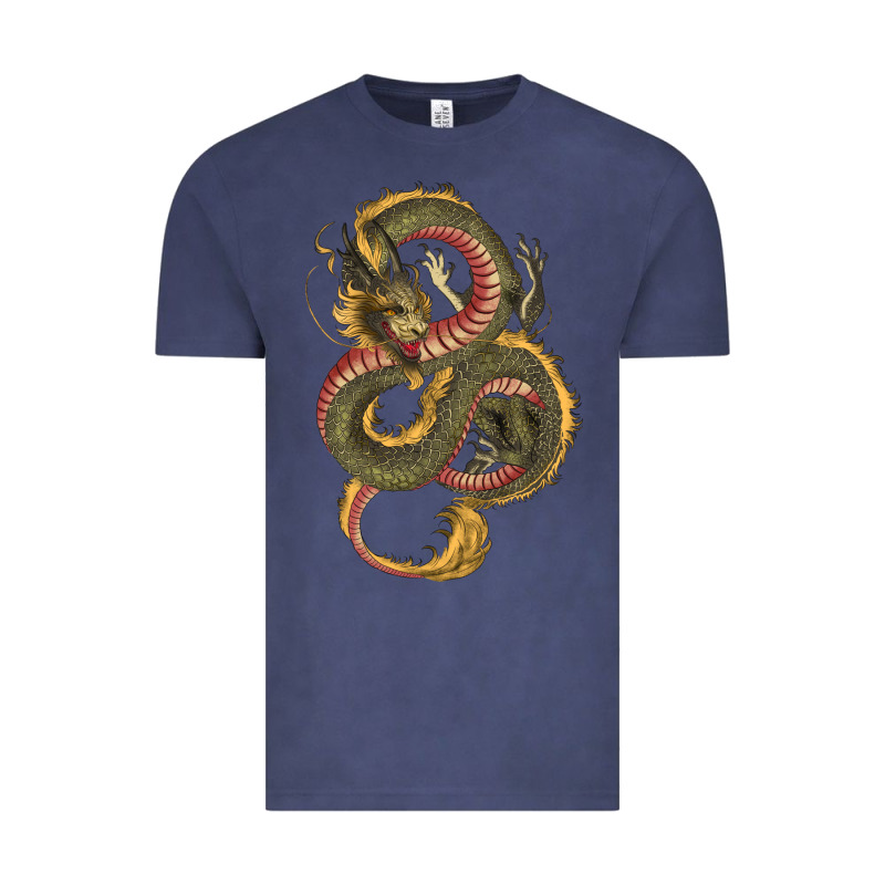 Green And Yellow Dragon Vintage Tee by RanaPortraitStore | Teevron