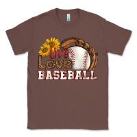 Chestnut live love baseball Classic Tee - HRA Design Shop