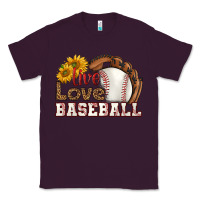 Plum live love baseball Classic Tee - HRA Design Shop
