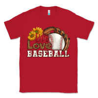 Red live love baseball Classic Tee - HRA Design Shop