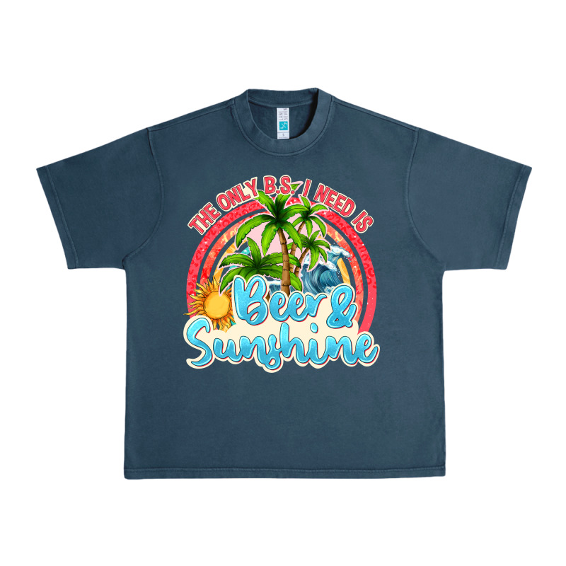 Beer And Sunshine Urban Heavy Tee by texasbilliewilder | Teevron