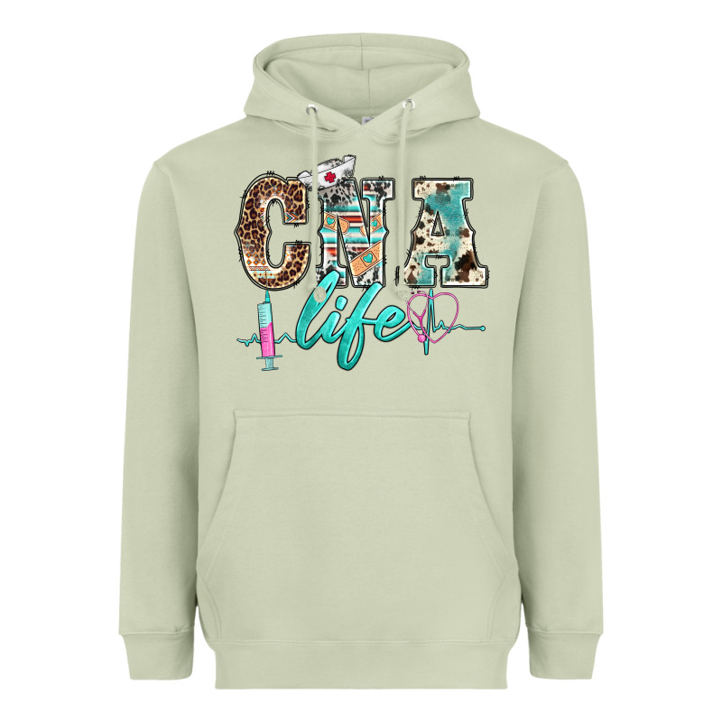 Western Nurse Cna Life Heavyweight Hoodie by BarkalooDesign | Teevron