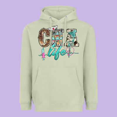 Western Nurse Cna Life Heavyweight Hoodie Designed By Barkaloodesign