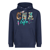 Navy western nurse cna life Heavyweight Hoodie - BarkalooDesign