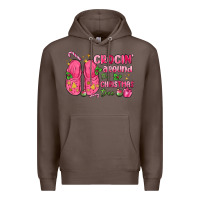 Coffee crocin' around the christmas tree Premium Hoodie - MaliasSmallBusiness