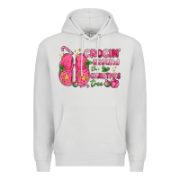Dove Grey crocin' around the christmas tree Premium Hoodie - MaliasSmallBusiness