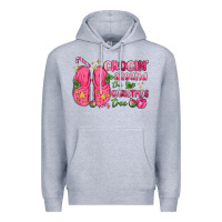Heather Grey crocin' around the christmas tree Premium Hoodie - MaliasSmallBusiness