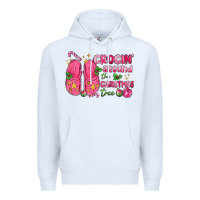 White crocin' around the christmas tree Premium Hoodie - MaliasSmallBusiness