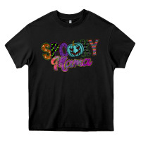 Black spooky mama Heavy Core Tee - SublimationCraftShop