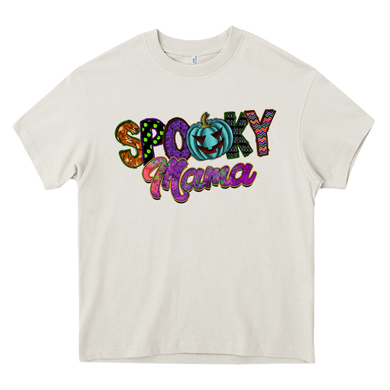 Spooky Mama Heavy Core Tee by SublimationCraftShop | Teevron