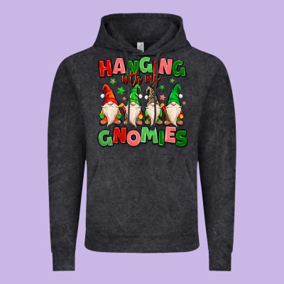 Vintage Hoodie hanging with my gnomies